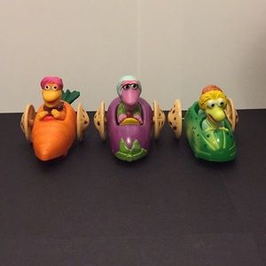 Vintage Fraggle Rock Happy Meal Toys